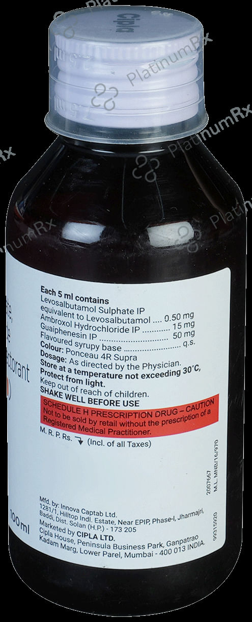Levolin Plus Jr Expectorant 100ml