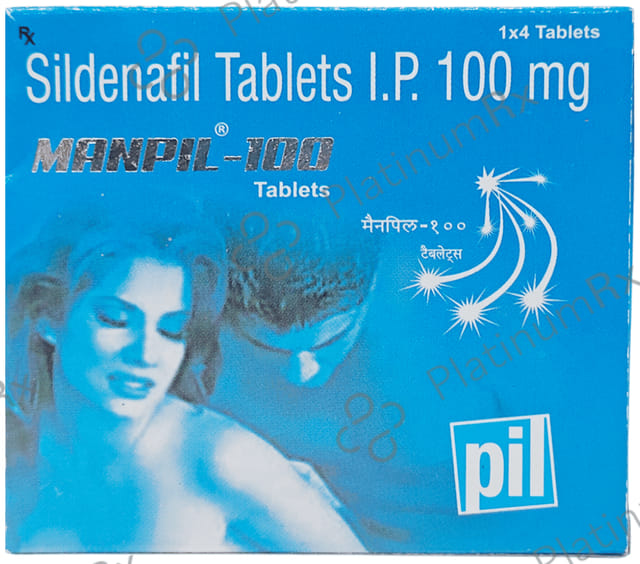 Manpil 100mg Tablet 4s