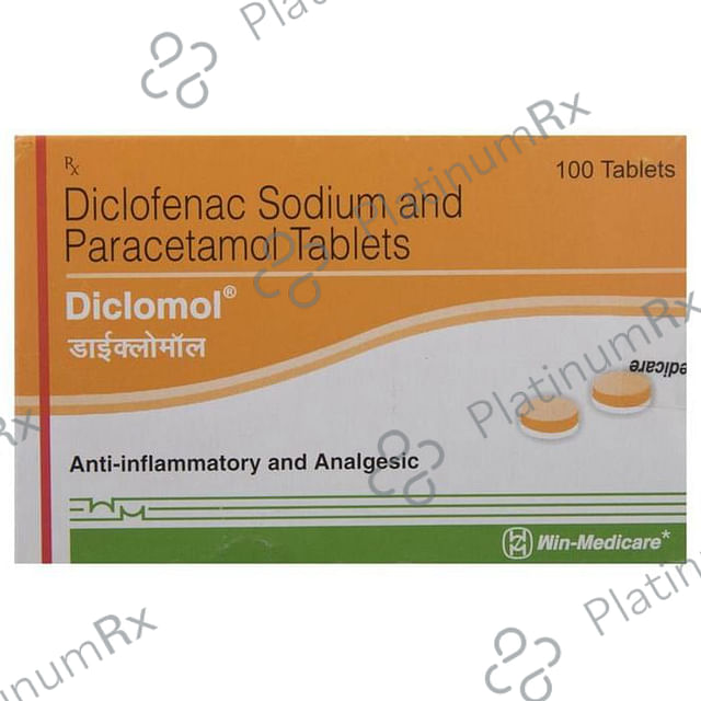 Diclomol 50/325mg Tablet 10s