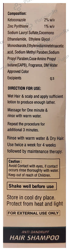 Kotty Anti Dandruff Hair Shampoo 100ml