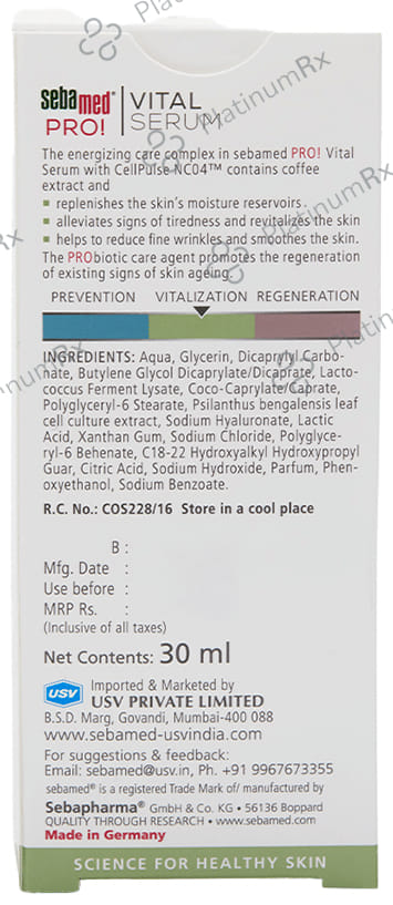 Sebamed Pro Vital Serum 30ml
