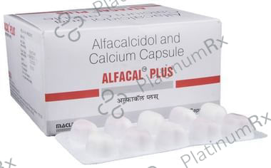 Alfacal Plus 0.25mcg/200mg Capsule 10s