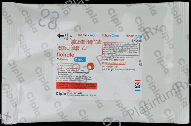 Flohale 2mg Respules 5X2ML