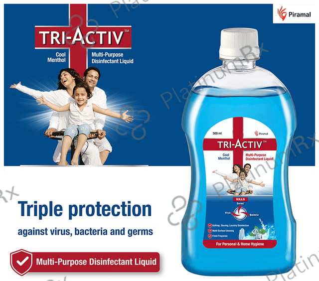 Tri-Activ Multi-Purpose Disinfectant Liquid Cool Menthol