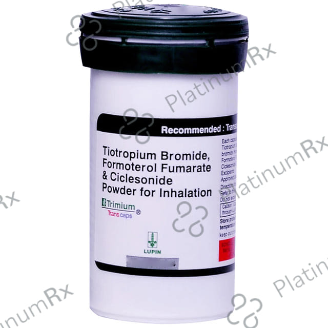 Trimium 400/12/18mcg Transcaps 15s