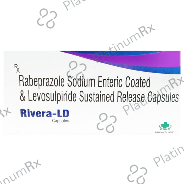 Rivera LD 75/20mg Capsule SR 10s