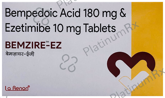 Bemzire EZ 180mg/10mg Tablet