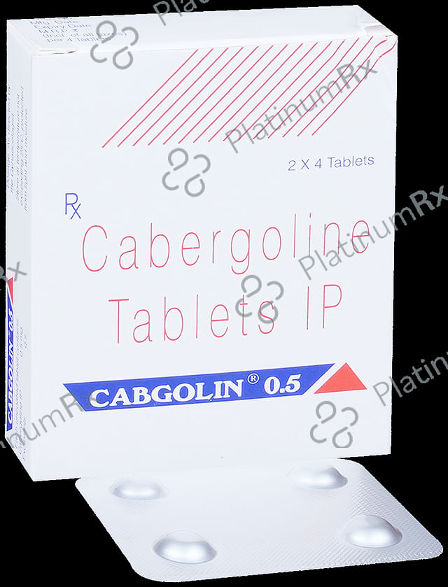 Cabgolin 0.5mg Tablet 4s