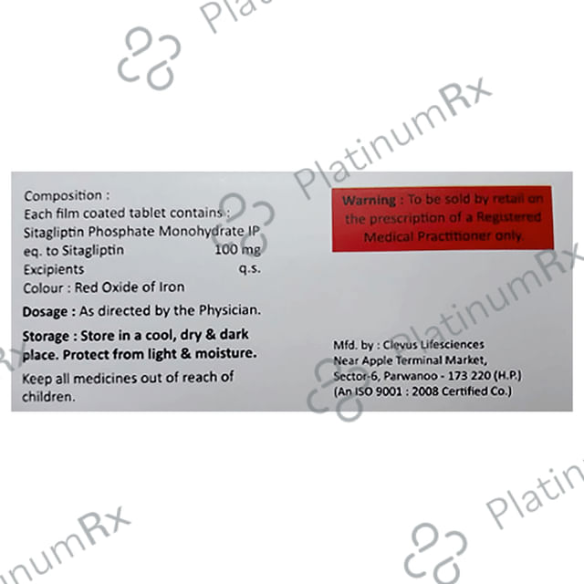 Sitaglize 100 Tablet