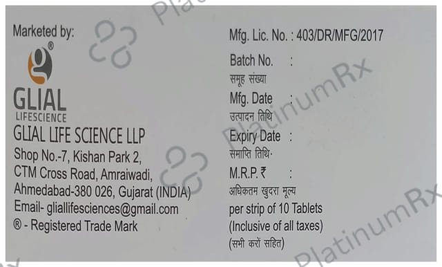 Glicito Plus 0.5/10mg Tablet 10s