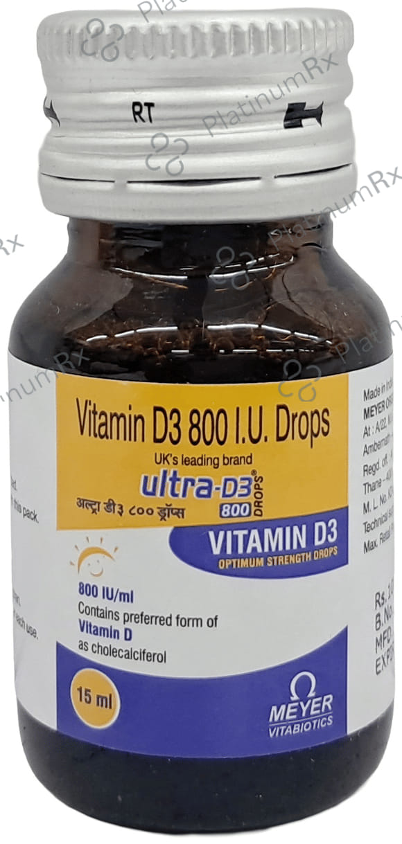 Ultra D3 800IU Oral Drop 15ml