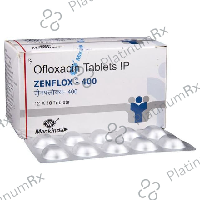 Zenflox 400mg Tablet 10s