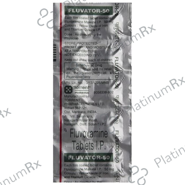 Fluvator 50mg Tablet 10s