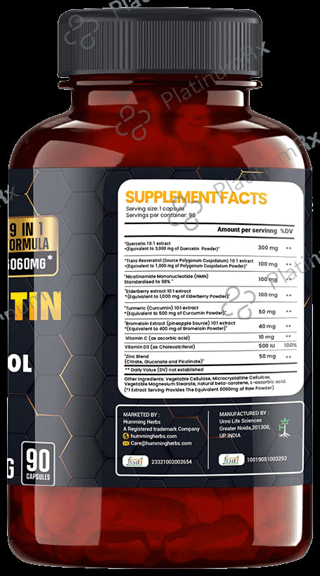 Humming Herbs Quercetin Capsule