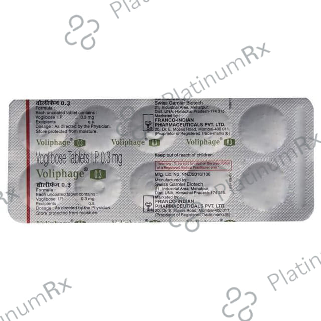 Voliphage 0.3mg Tablet 10s