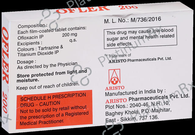 Ofler 200mg Tablet