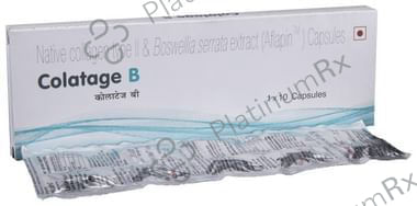 Colatage B 70mg Capsule 10s