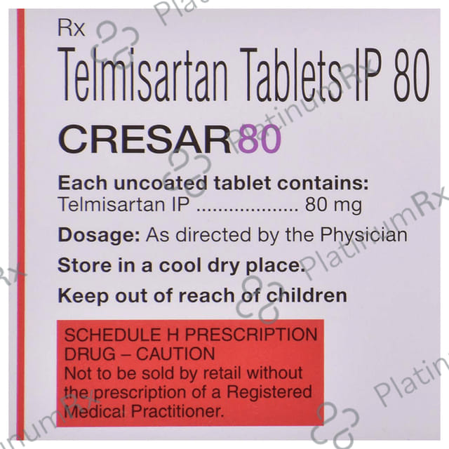Cresar 80mg Tablet 10s