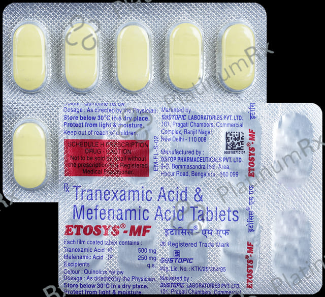 Etosys MF 250/500mg Tablet 10s