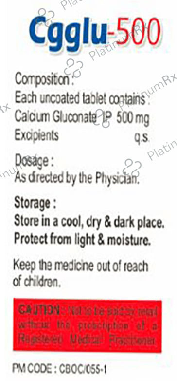 Cgglu 500 Tablet