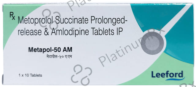Metapol AM 5/50mg Tablet 10s