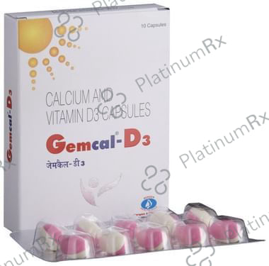 Gemcal-D3 Capsule