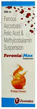 Feronia Max Oral Suspension Orange 200ml