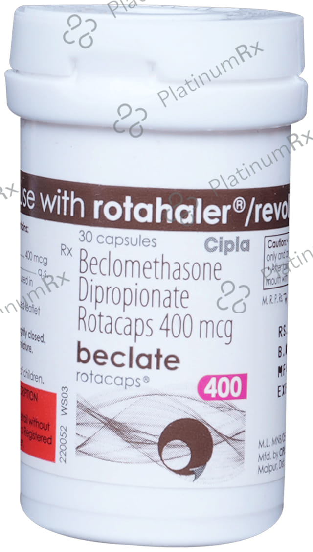 Beclate 400mcg Rotacap 30s