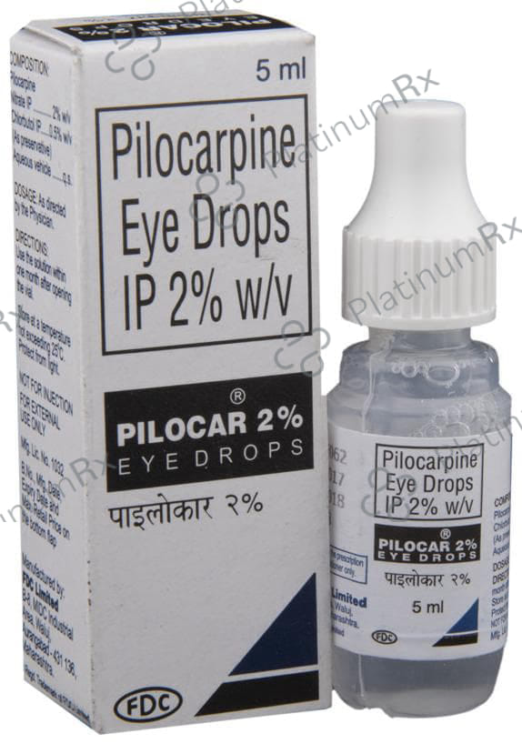 Pilocar 2% Eye Drop 5ml