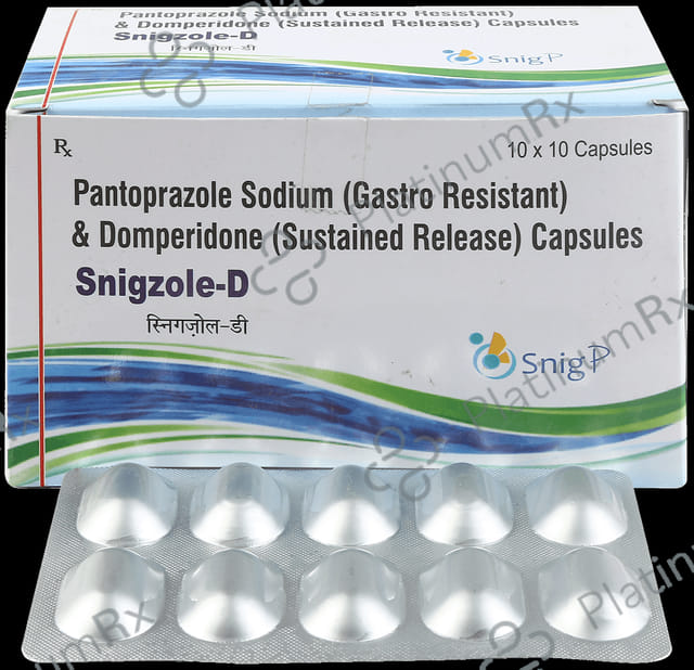 Snigzole D 30/40mg Capsule 10s