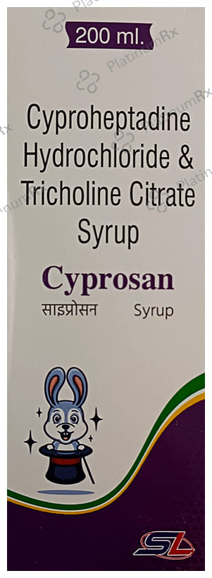 Cyprosan 2/275mg Syrup 200ml
