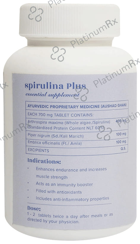 Ayurvedant Spirulina Plus Tablet