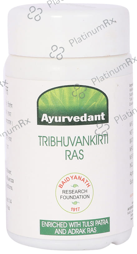 Baidyanath Ayurvedant Tribhuvankirti Ras Tablet