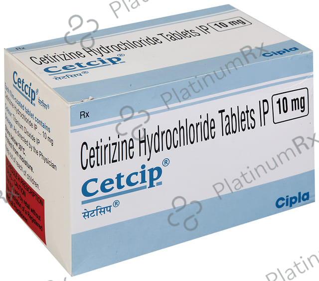 Cetcip 10mg Tablet 10s
