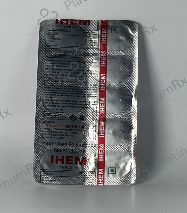 Ihem 12mg Tablet 10s