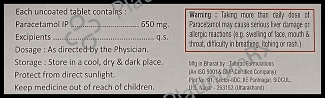 Kubmol 650 Tablet 10 tablets