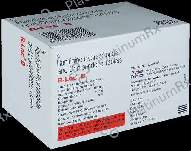 R-Loc D 10mg/150mg Tablet