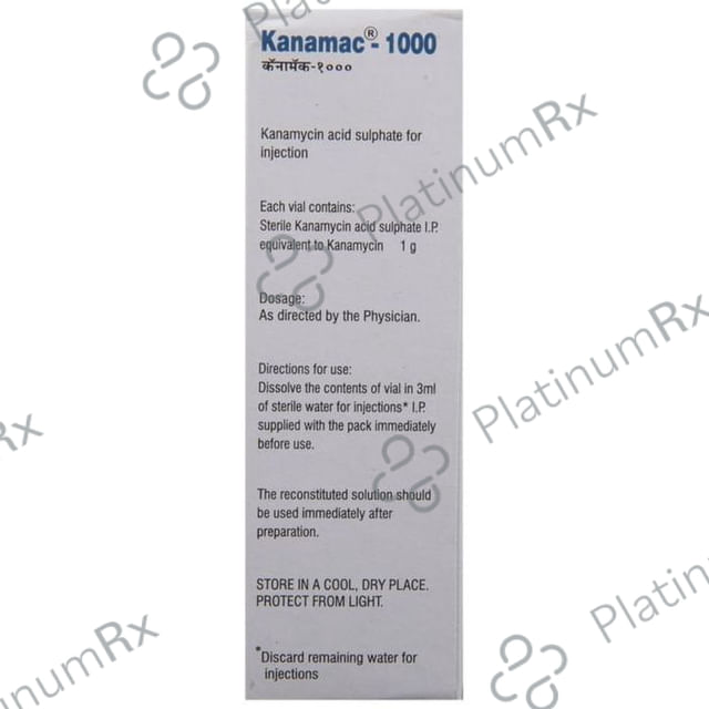 Kanamac 1000 Injection