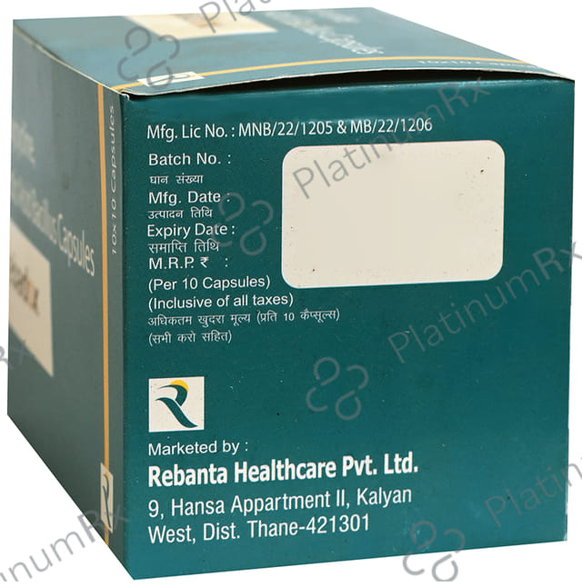 Rebadox 100mg/5B Capsule 10s