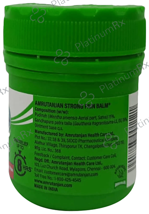 Amrutanjan Double Power Strong Pain Balm 27ml