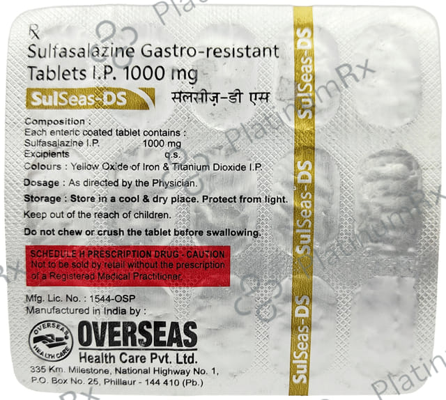 Sulseas DS 1000mg Tablet 15s