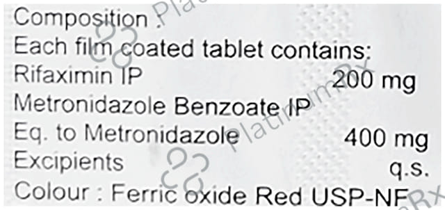 Rifastop M 400/200mg Tablet 10s