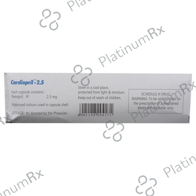 Cardiopril 2.5 Capsule