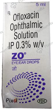 ZO 0.3% Eye/Ear Drops 5ml