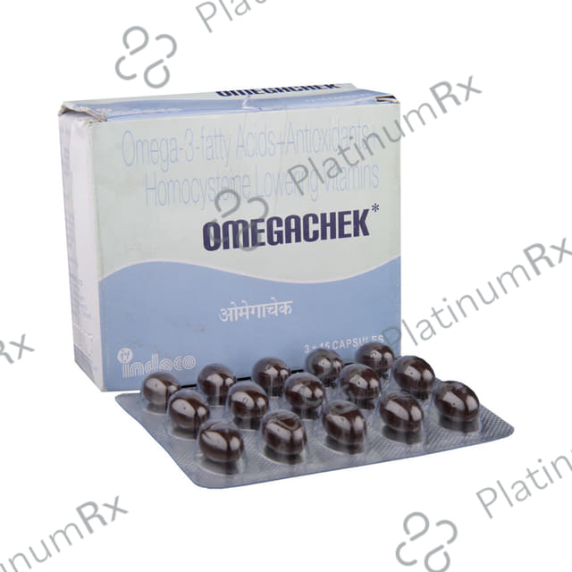 Omegachek Soft Gelatin Capsule