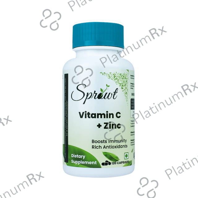Sprowt Vitamin C + Zinc Capsule