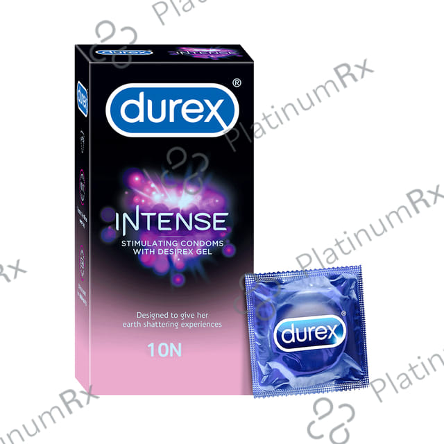 Durex Intense Stimulating Condom with Desirex Gel