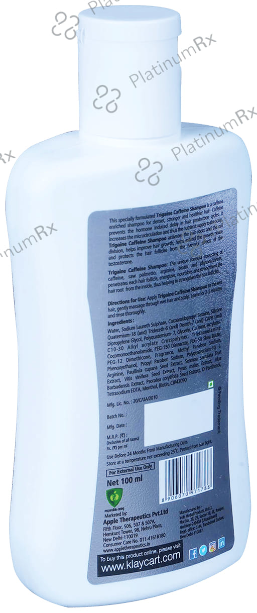 Trigaine Caffeine Shampoo 100ml