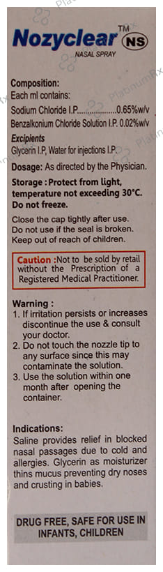 Nozyclear NS Nasal Spray