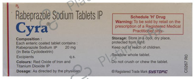 Cyra 20mg Tablet 10s